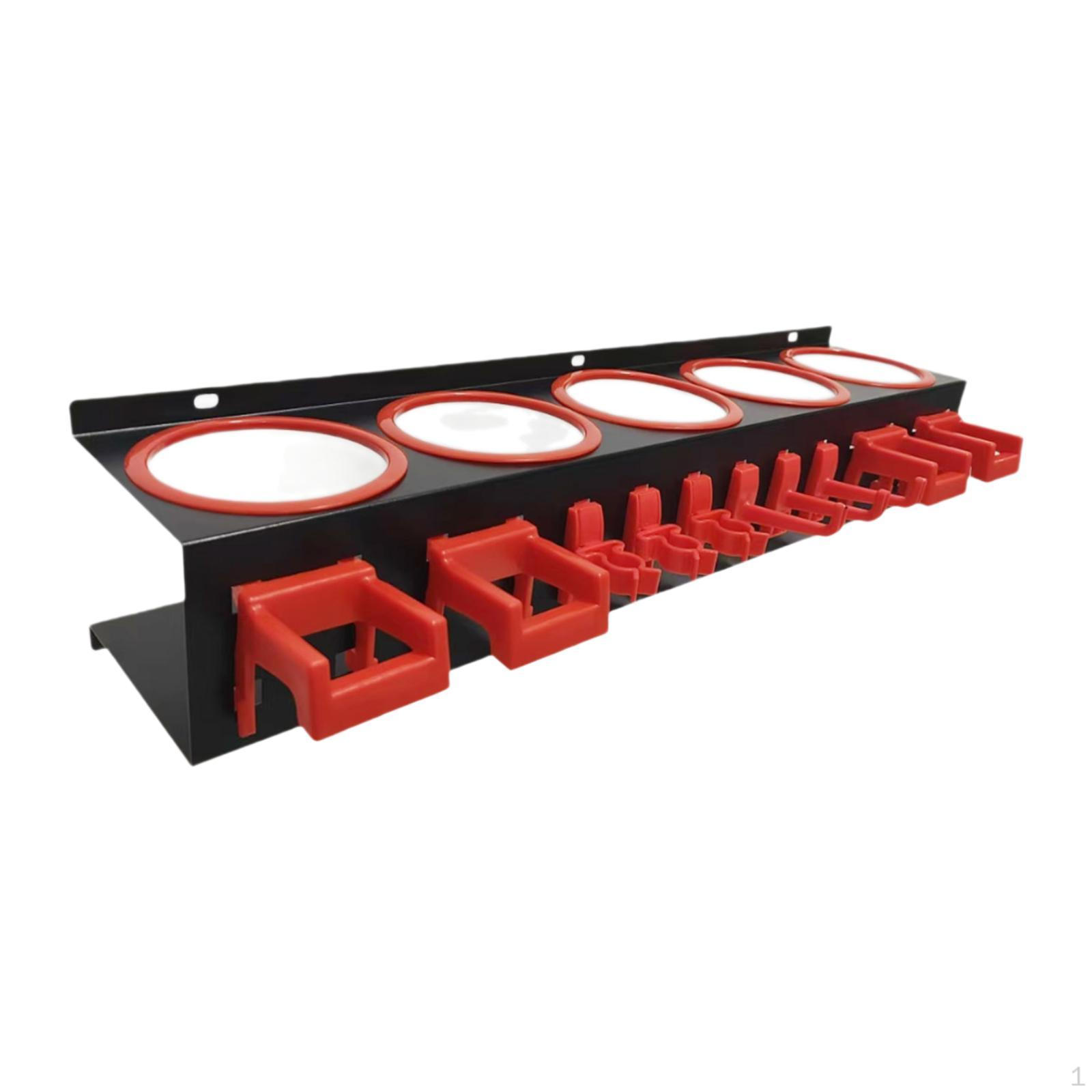 

Spray Bottle Holder Garage Car Wash Tool Rack Sturdy Hanging Beauty Cleaning Accessory Display 3 Single Hook