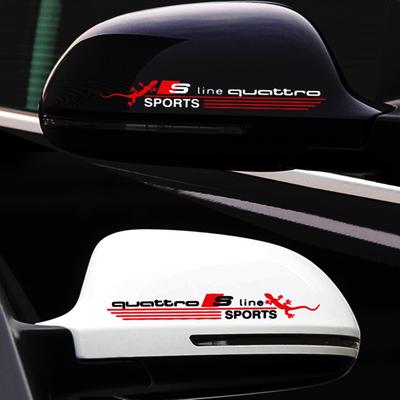 10x Audi Sline Panneau De Contrôle Boutons Décoratif Autocollant Badge Interior S LINE LOGO