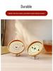 Adjustable Wooden Sundial Perpetual Calendar, Desktop Ornament and Timer for Home or Office Decor