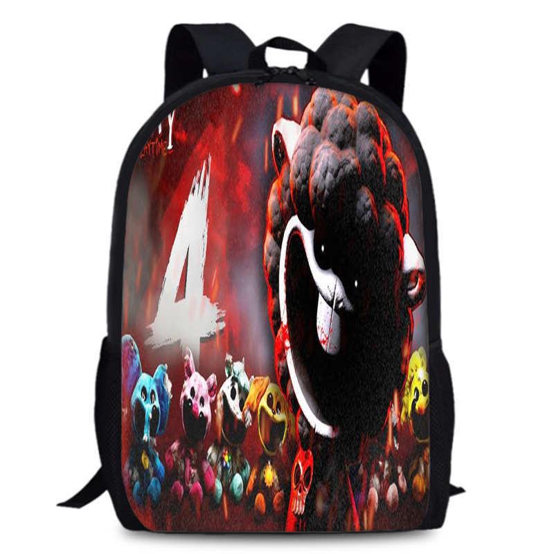 Chapter Poppy Playtime 4 Durable Bookbag 15in Laptop Anime Backpack Oxford