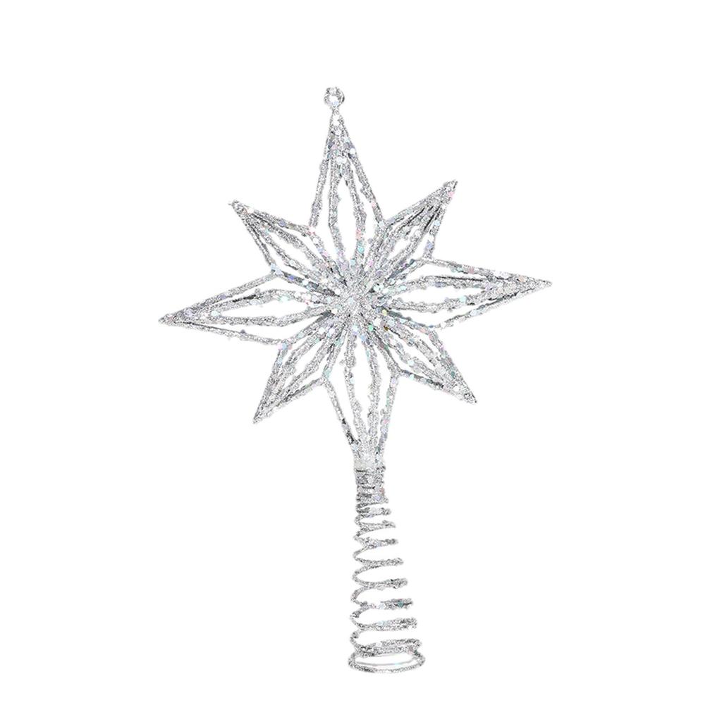 Star Christmas Tree Topper ,Hollow Design ,Gift, Xmas Tree Decor ,Decorative, Star Ornament