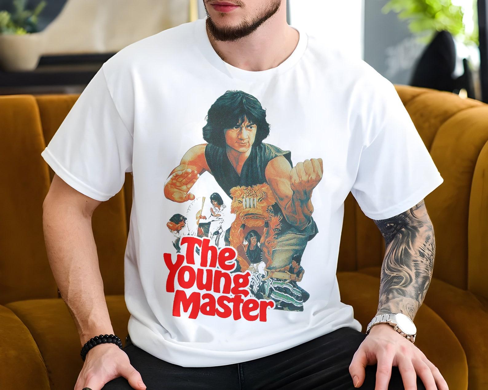 Jackie Chan The Young Master V3 Movie Poster Classic Movie Unisex T Shirt all sizes S-5XL 4XL