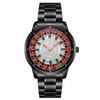 Luxury Men's Watch Roulette Dial Luminous Waterproof Premium Steel Strap