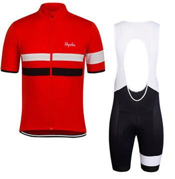 Summer Men's and Women's Short-sleeved Cycling Clothes Road Bicycle Cycling Clothes Strap Set
