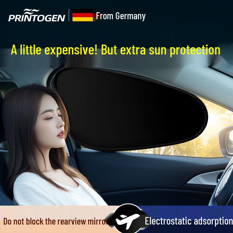 Car Window Sunshade Visor - Side Window and Windshield Protector
