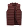 Men's Cross-Border Heated Sleeveless Down Vest - Autumn/Winter Cotton Outerwear