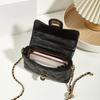 Fashion Trend New Women'S Bag Versatile Solid Color Rhombus Small Square Bag Small Gold Ball Chain Underarm Bag One Shoulder Crossbody Bag