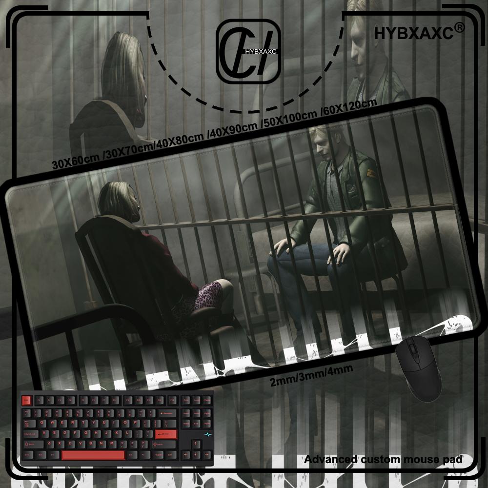 S_silent Hill 2 Mouse Pad Floor Mat Mousepad Large Gaming Compute Gamer PC Keyboard Mouses Mat XXL 1200x600mm Mouse Pad