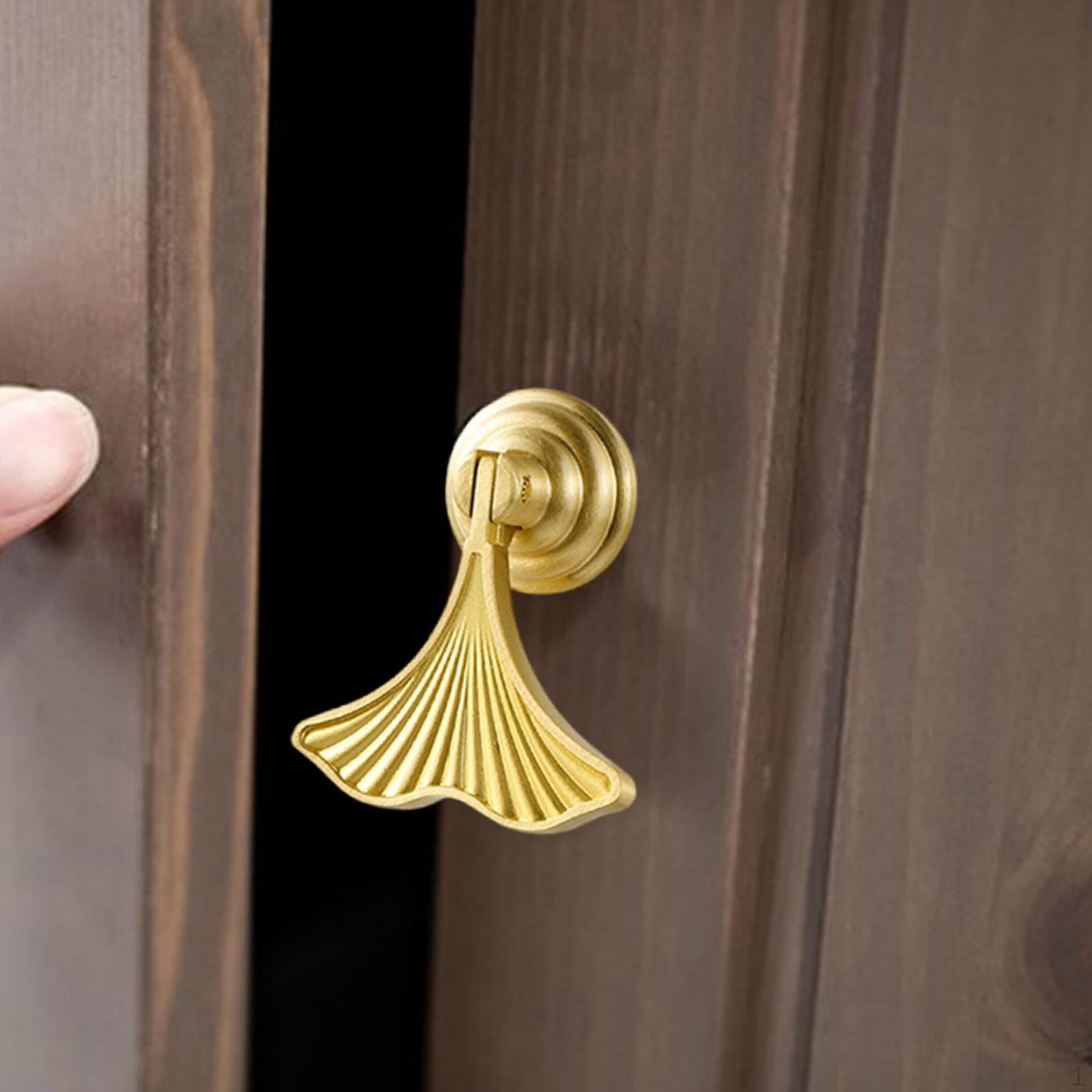 

Ручка для ящика шкафа, латунная, для кухни и ванной комнаты жёлтый