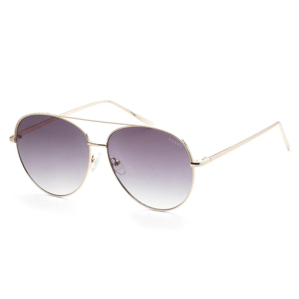

Guess Women s 63mm Gold Sunglasses GF0391 32B gold