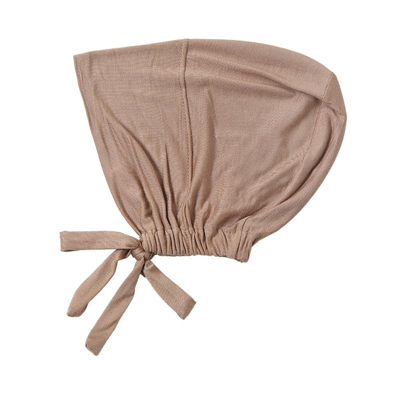 New Modal Hijabs Undercap Jersey Instant Muslim Hijabs Wrap Woman Adjustable Bandana Headband Inner Scarf Elastic Solid Bonnet