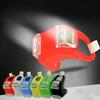 LED Silikon Mountainbike Fahrrad Vorder- Rücklichter Push Fahrradlicht Clip Fahrradzubehör Fahrradzubehör