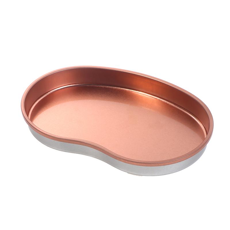 1Pcs Stainless Steel Nail Art Equipment Plate Doctor Surgical Dental Tray False Nails Dish Tools Cosmetic Storage Tray