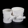 Deqi PVC Manual Round Airflow Control Valve