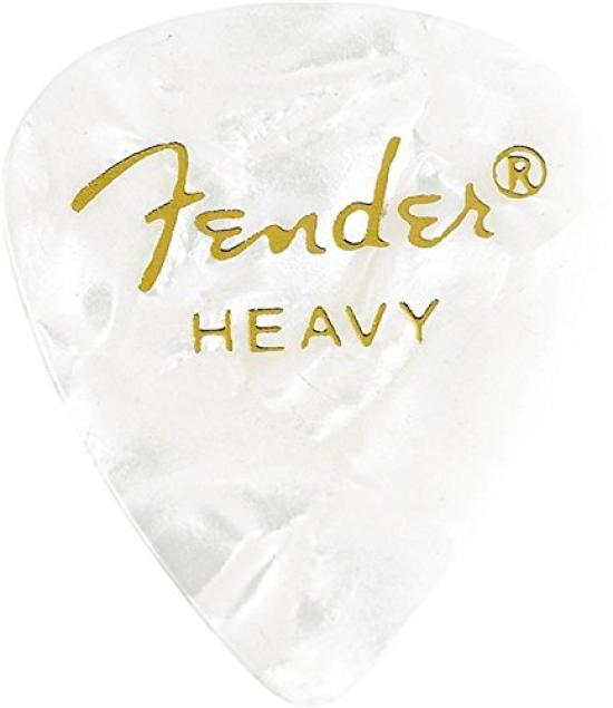 Fender 8 Teardrop Heavy Guitar Picks of each [8-Color Assortment] (1 color)