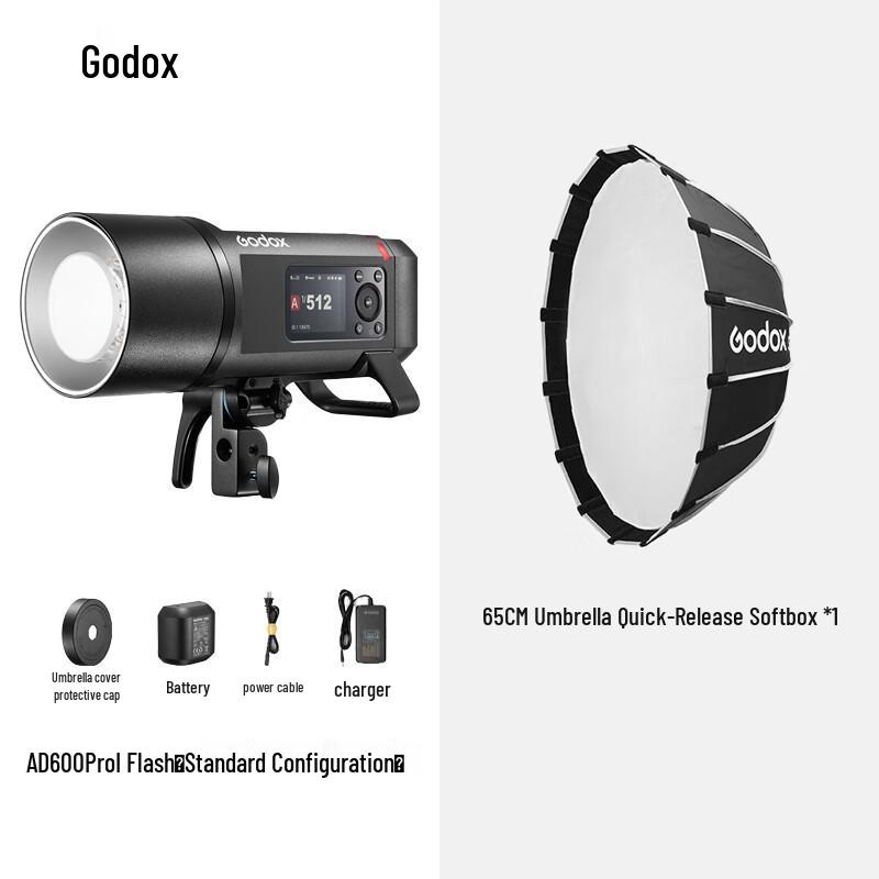 Godox AD600ProII Outdoor Flash Kit with S65T Softbox