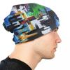 Unsolvable Rubiks Cube Beanie Cap Unisex Winter Warm Bonnet Knitted Hats Outdoor Ski Geometric Math Magic Skullies Beanies Caps