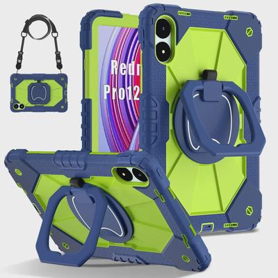 Custodia Anti-Caduta Girevole a 360° Xiaomi Redmi Pad Pro 12.1'' 2024 con Supporto a Doppio Orientamento