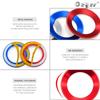 Car Steering Wheel Stickers Emblem for  Golf 6 7 Polo CC Tiguan Passat Accessories Car Styling