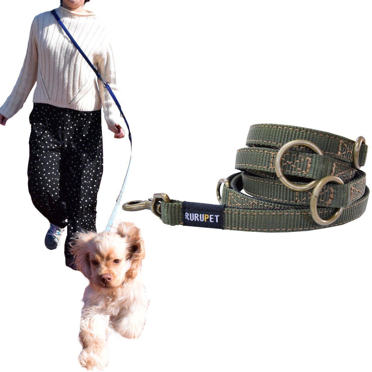 

Pursuing convenience walking RURU PET regular pole for all dog especially medium and large dogs [Ultimate lead] hands-free multi-lead (shoulder lead,