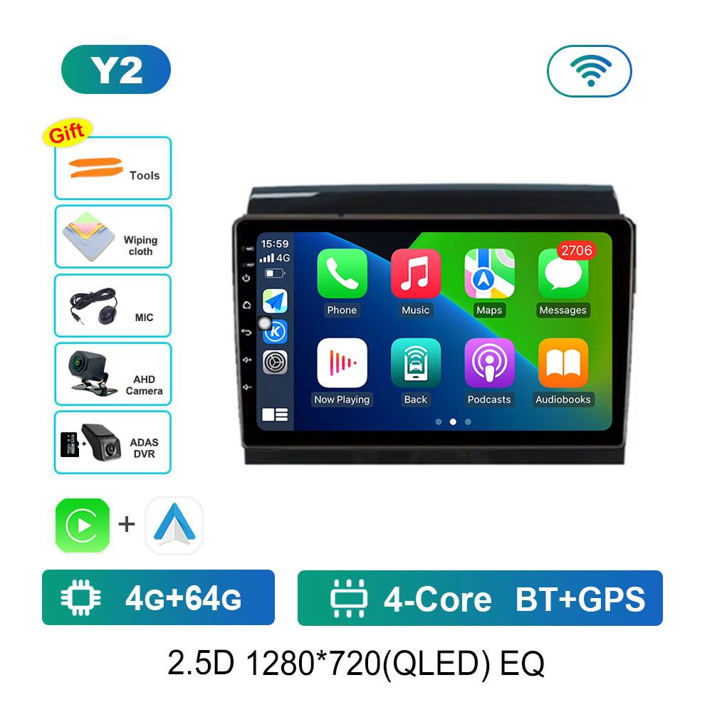 for For Fiat Ducato For Peugeot Boxer For Citroen Jumper 2 2006 - 2022 Android 14 Car Radio Multimedia Player GPS Navi HD Screen