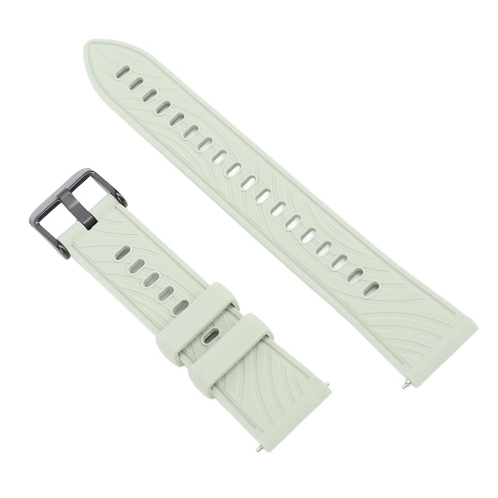 Watch Band for   Silicone Soft Breathable Quick Release Carved Smartwatch Replacement Band Strap for Men Women
