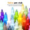 Acrylic Paint Markers, Fine Tip Acrylic Paint Pen, Waterproof & High Saturation Ideal for Wood, Metal, Plastic, Canvas, Fabric