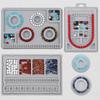 Portable Bead Board For Bracelet Necklace Tray Beading Accessories Measuring Tools Crafts For Jewelry Making DIY PP Beading Tool