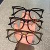 1Pc European and American Classic Popular Square Frame Glasses Set Men's and Women's Fashion Glasses