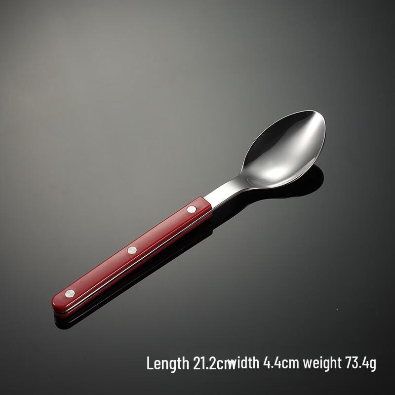 Qianxing Riveted Handle Stainless Steel Dinner Spoon