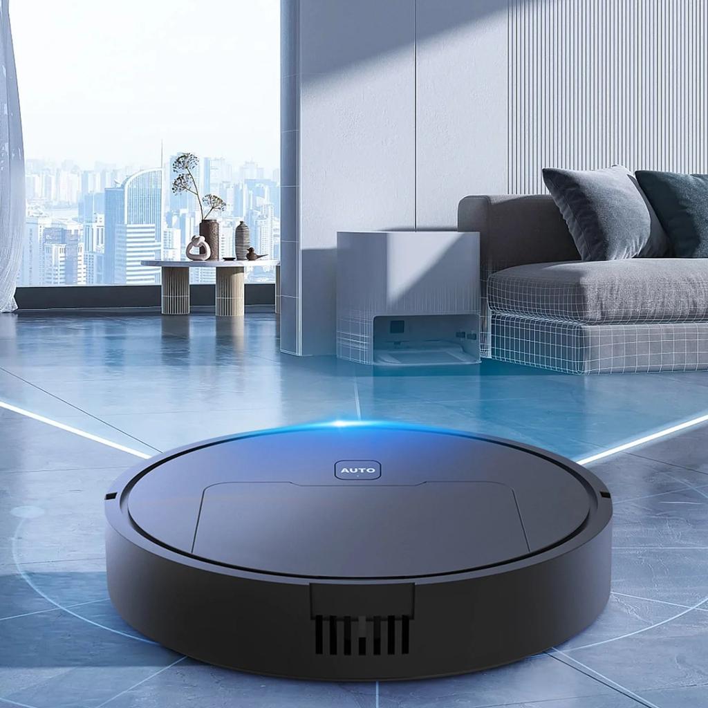 Čisticí robot, Mopovací robot tři v jednom, Dobíjecí zametací robot