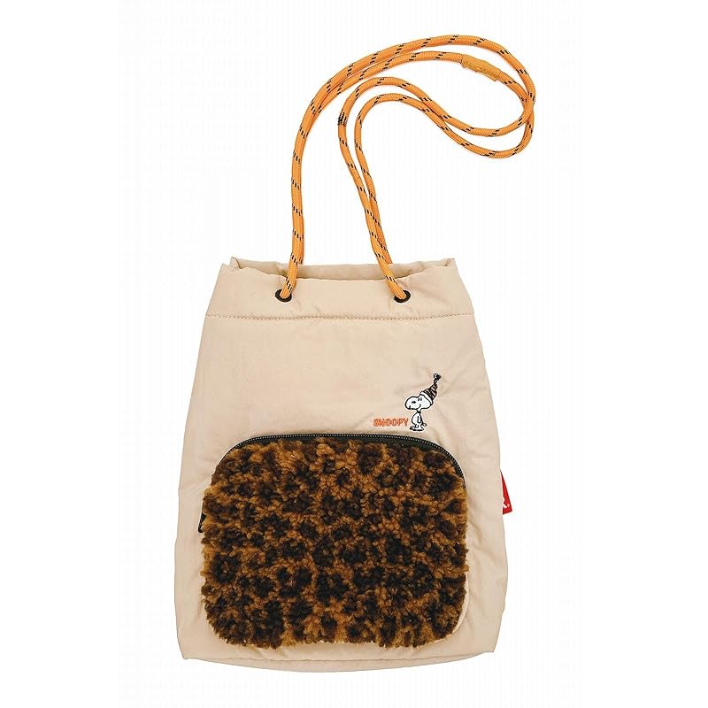 

[Root] 8411 snoopy boa Smaller tote bag IP pochette Boa Peanuts 9S (02 beige)