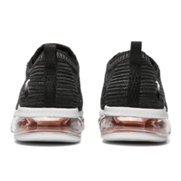 Anta Running Series Full-Length Air Cushion Shock Absorption Non-Slip Breathable Fit Low-Top Running Shoes Women sneaker Black 92825500-2