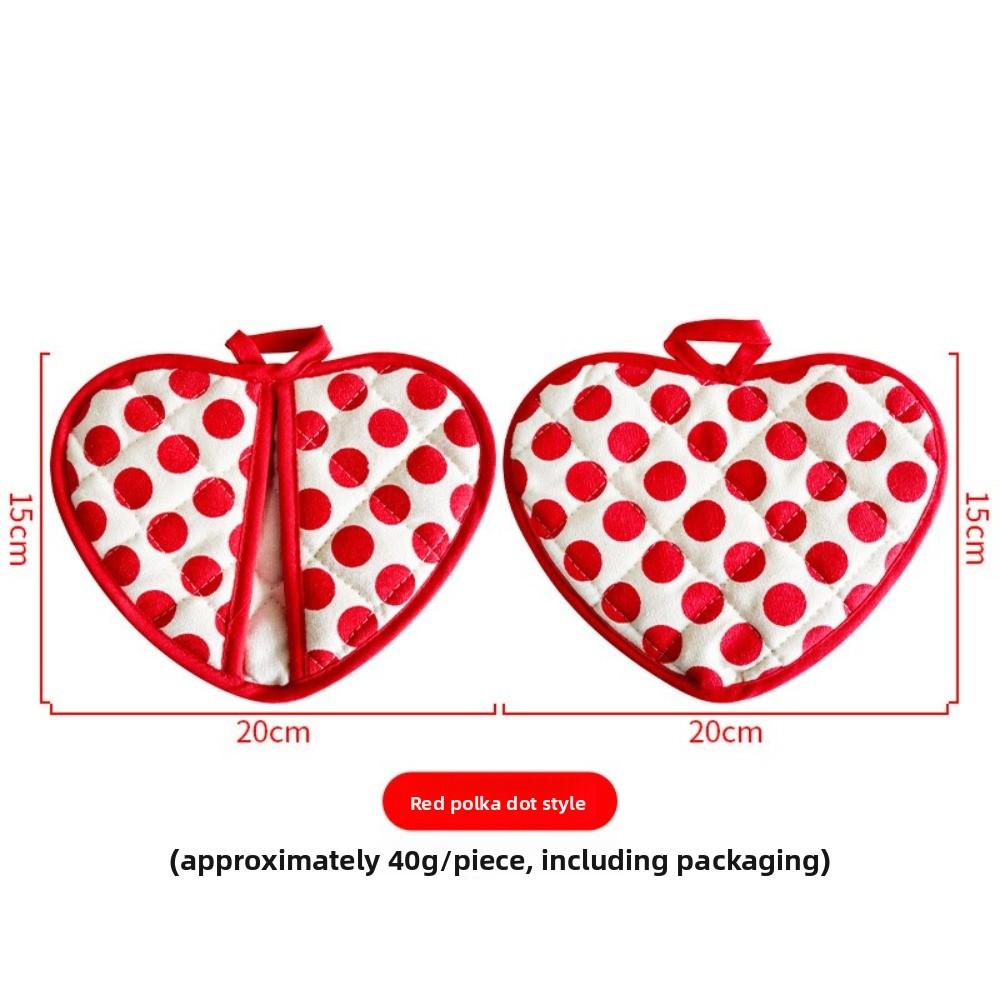 1pcs Double Layer Insulation Pads 2 in 1 Oven Gloves Creative Anti-scalding Gloves  Baking Kitchen