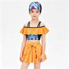 Nuovo Costume da Bagno Due Pezzi con Spalline per Bambina Set Gruppo di Ragazze Cosplay