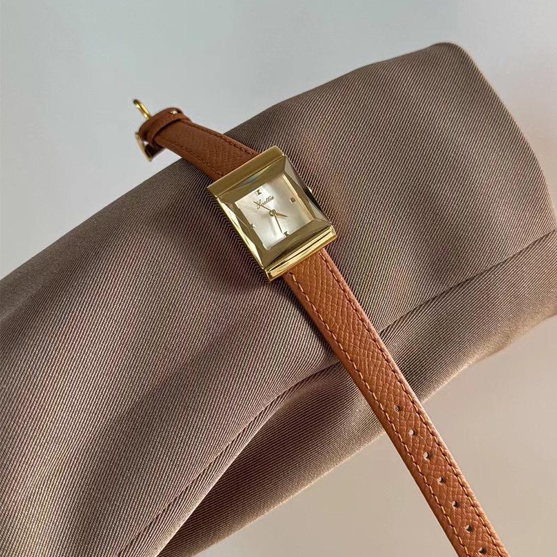 Belt Women S Watch Square Watch 9717 Xiaohongshu