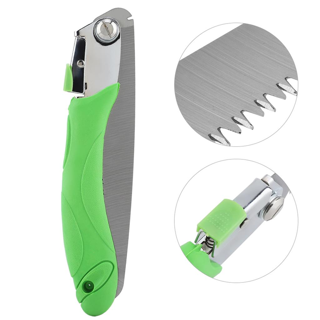   Portable Folding Camp Saw Trimming Wood Tree Garden Woodworking Hand Saws(150mm)
