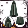 Hooded Cape Cloak Cosplay for Club Performance Halloween Christmas