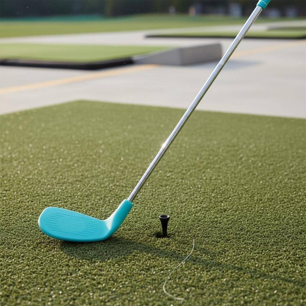 Golf Training Club Plastic Head Practice Easy to Use for Driving Range