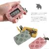 Mozu Smart Key Case for Women, Genuine Leather, Dot Pattern, Smart Key Compatible, No. 86043 (Yellow)