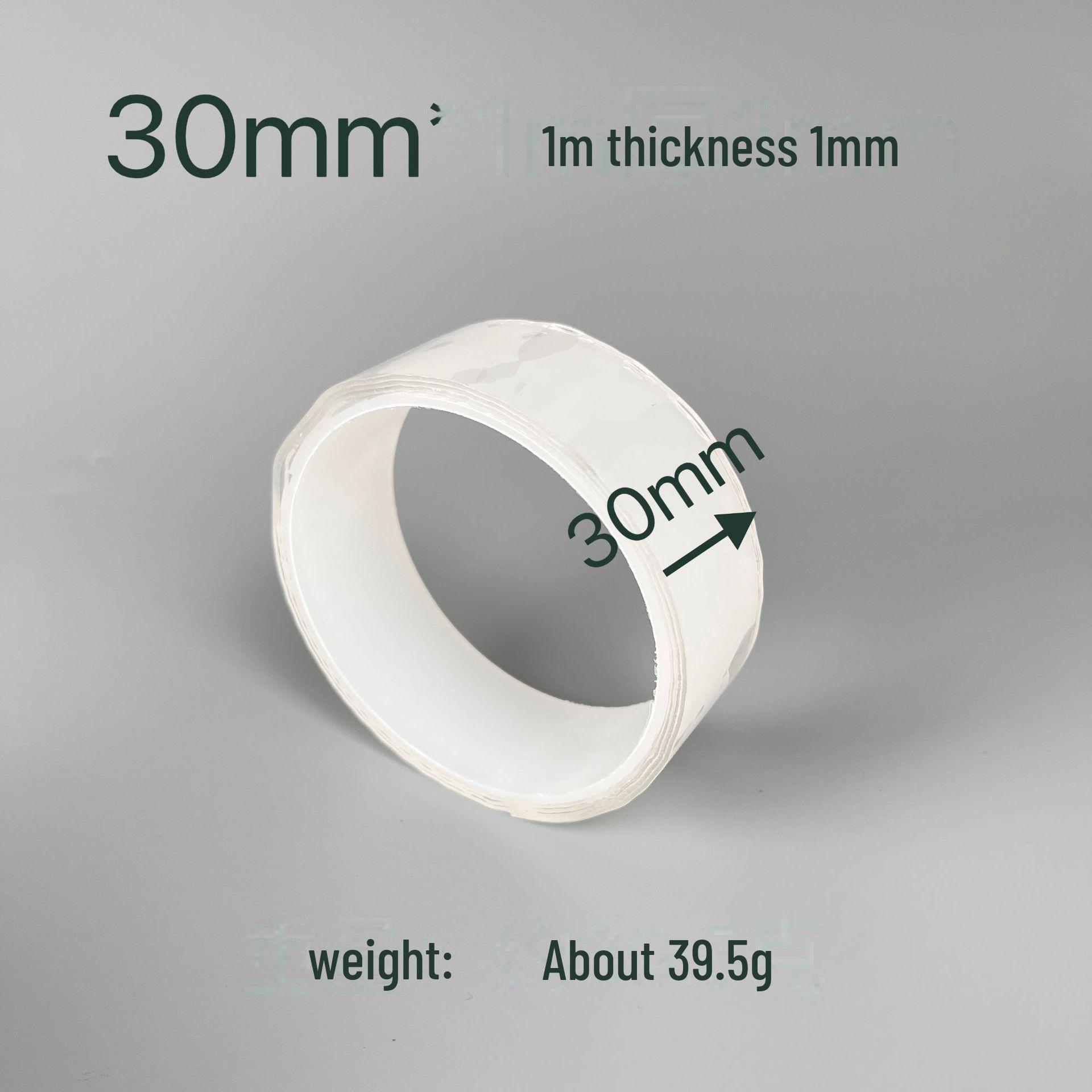 

Акриловая нано двухсторонняя водонепроницаемая прозрачная лента с бесследным клеем для стен и автомобилей 30mm*1m, thickness 1mm прозрачный