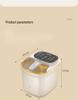 Electric Heated Foot Bath with Automatic Massage and Temperature Control