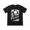 T-shirt Graphique Unisexe Horreur IT Pennywise Taille L Noir Stephen King Film Tee
