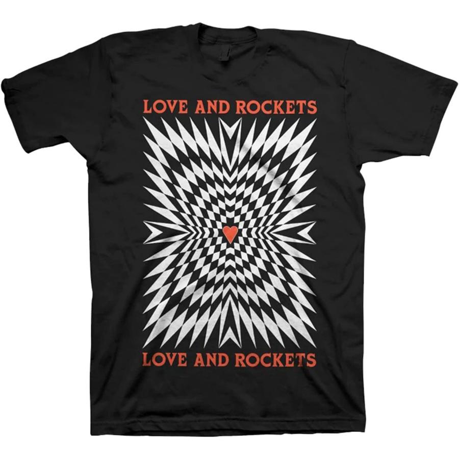 Love and Rockets Men s Illusory Motion T-Shirt _ Officially Licensed Merchandise S