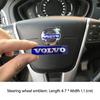 Auto-Lenkrad-Mittelemblem-Aufkleber für S40 S80L S60 S90 XC40 XC60 XC90 V40 V60 V90 Zubehör