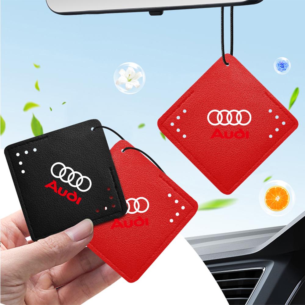 Auto Long Lasting Fragrance tablet Car Interior Air Freshener Pendant Center Cover For F2 Sline C5 A5 A4 B8 RS A8 Q3 C7 8P S3 3A