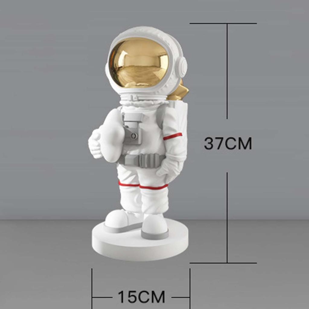 Astronaut Statue Outer Space Art Creative Collectible Crafts Gifts Spaceman