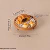 Realistic Dollhouse Miniature Coffee & Pastry Set Food Tray Accessory for Doll House Diorama Art Decor Collection Gift