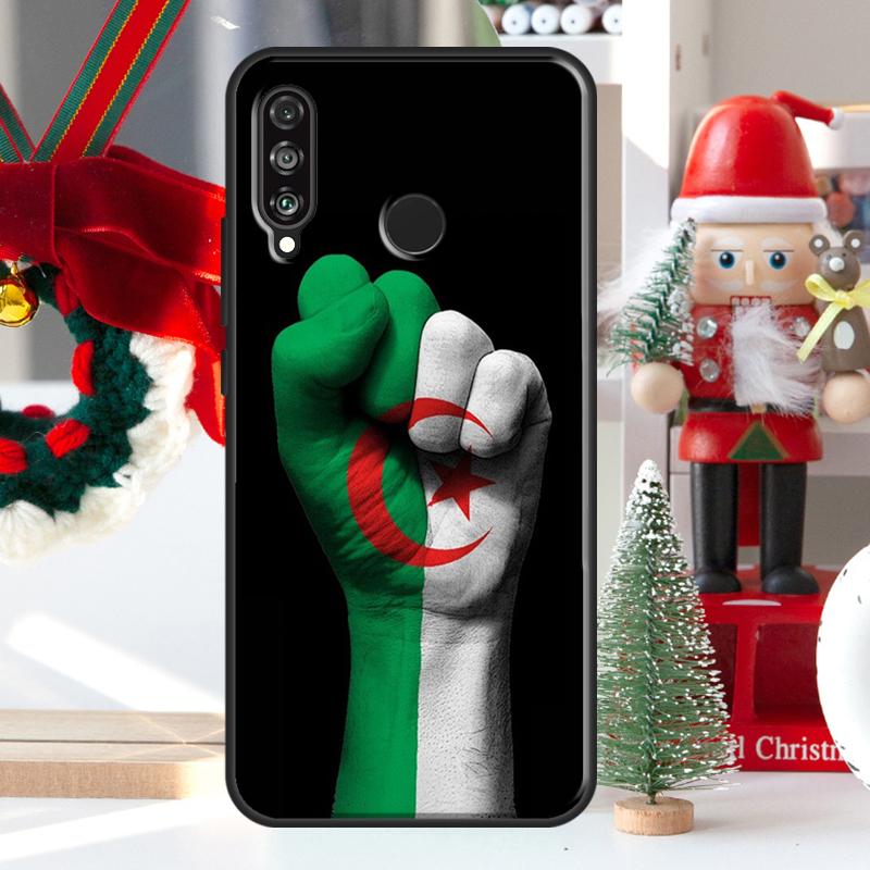 Flag Of Algeria For Huawei Nova 9 10 SE 11 Pro Y60 Y70 Y90 Y61 Y91 Y72 Y73 12i 11i 8i P20 P30 P40 Lite Case