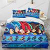 Mega Man X DiVE Bedding Set Single Twin Full Queen King Size Bed Set Adult Boys Bedroom Duvet Cover Sets 3D Anime Bed Set